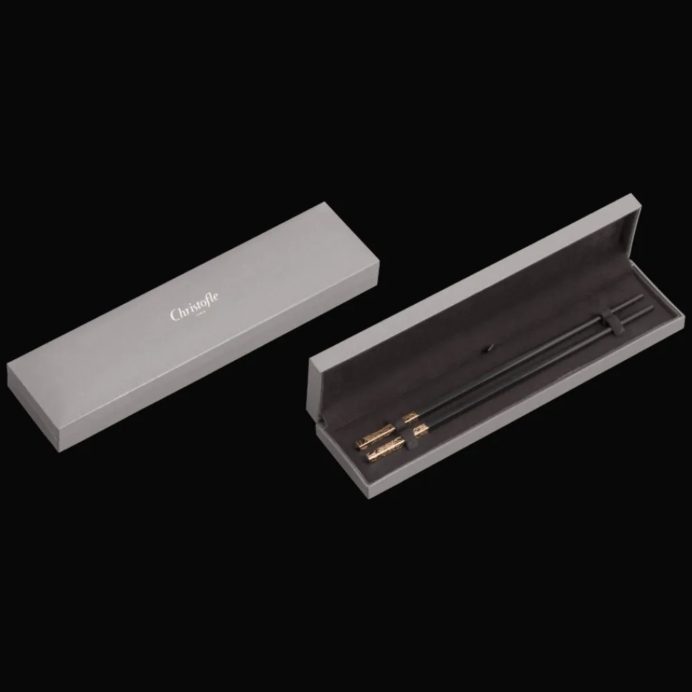 Christofle Rose Gold Japanese Chopsticks