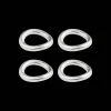 Christofle Set of 4 knife / chopstick rests Vertigo Silver plated