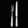 Christofle Set of 2 Silver-Plated Carving Pieces