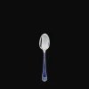 Christofle Silver-Plated After dinner teaspoon - Marbled Blue