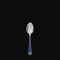 Christofle Silver-Plated After dinner teaspoon - Marbled Blue
