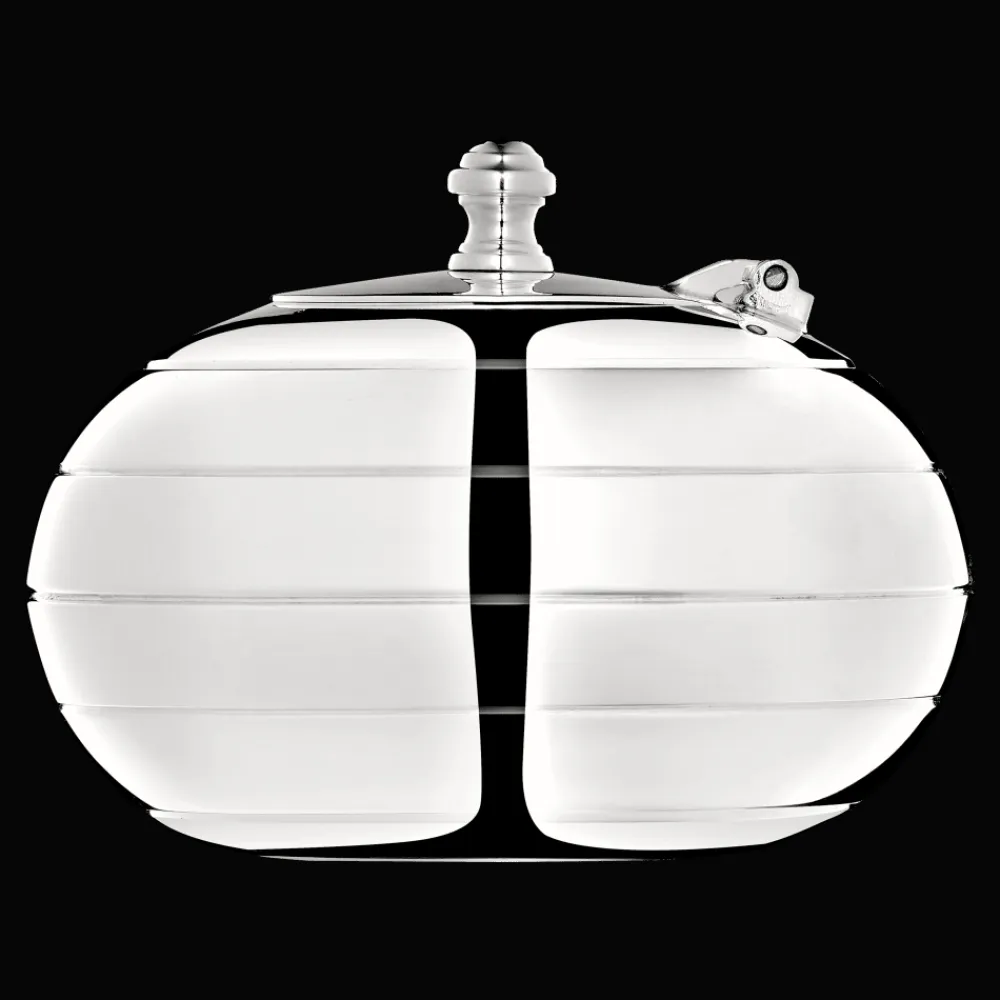 Christofle Silver-Plated Ashtray with Lid