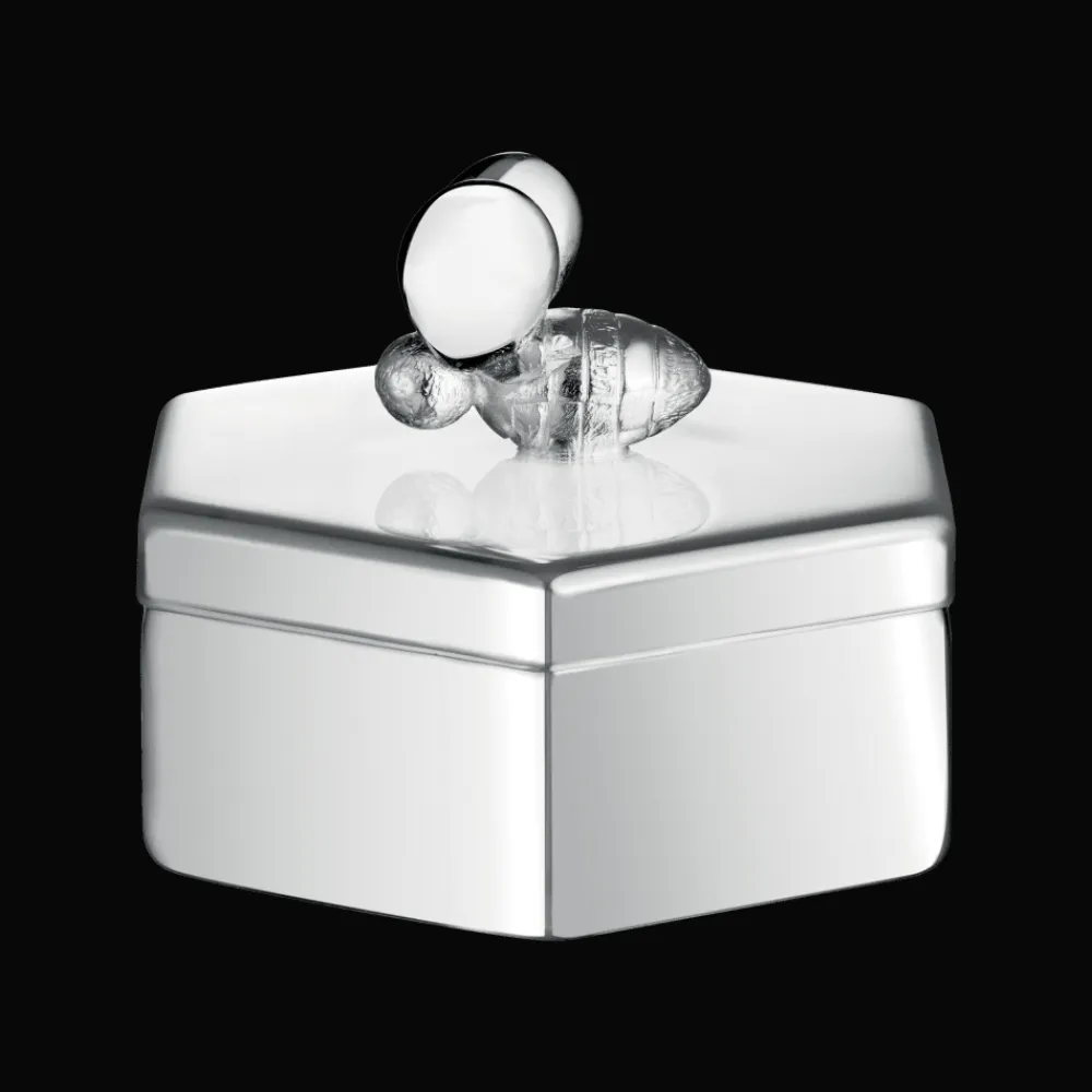 Christofle Silver-Plated Baby Keepsake Box With Lid
