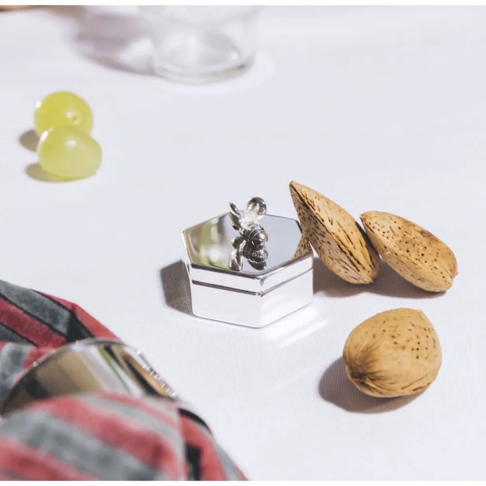 Christofle Silver-Plated Baby Keepsake Box With Lid