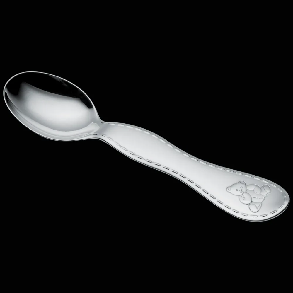 Christofle Silver-Plated Baby Spoon