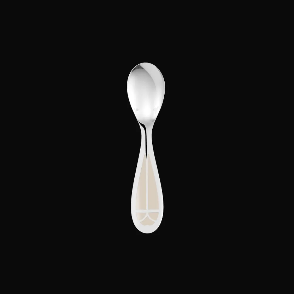 Christofle Silver-plated Baby Spoon - Ivory