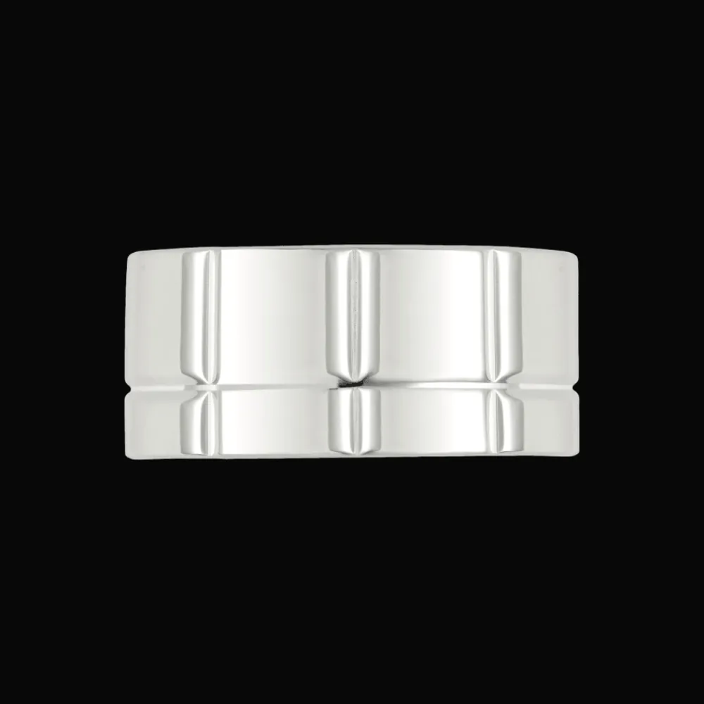 Christofle Silver plated Bacchus ring