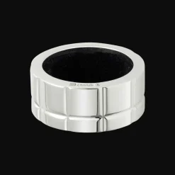 Christofle Silver plated Bacchus ring