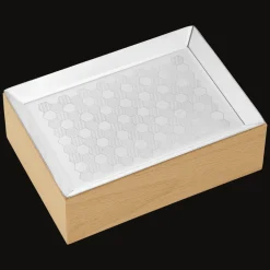 Christofle Silver-Plated & Beech Wood Box