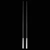 Christofle Silver-Plated Black Japanese Chopsticks