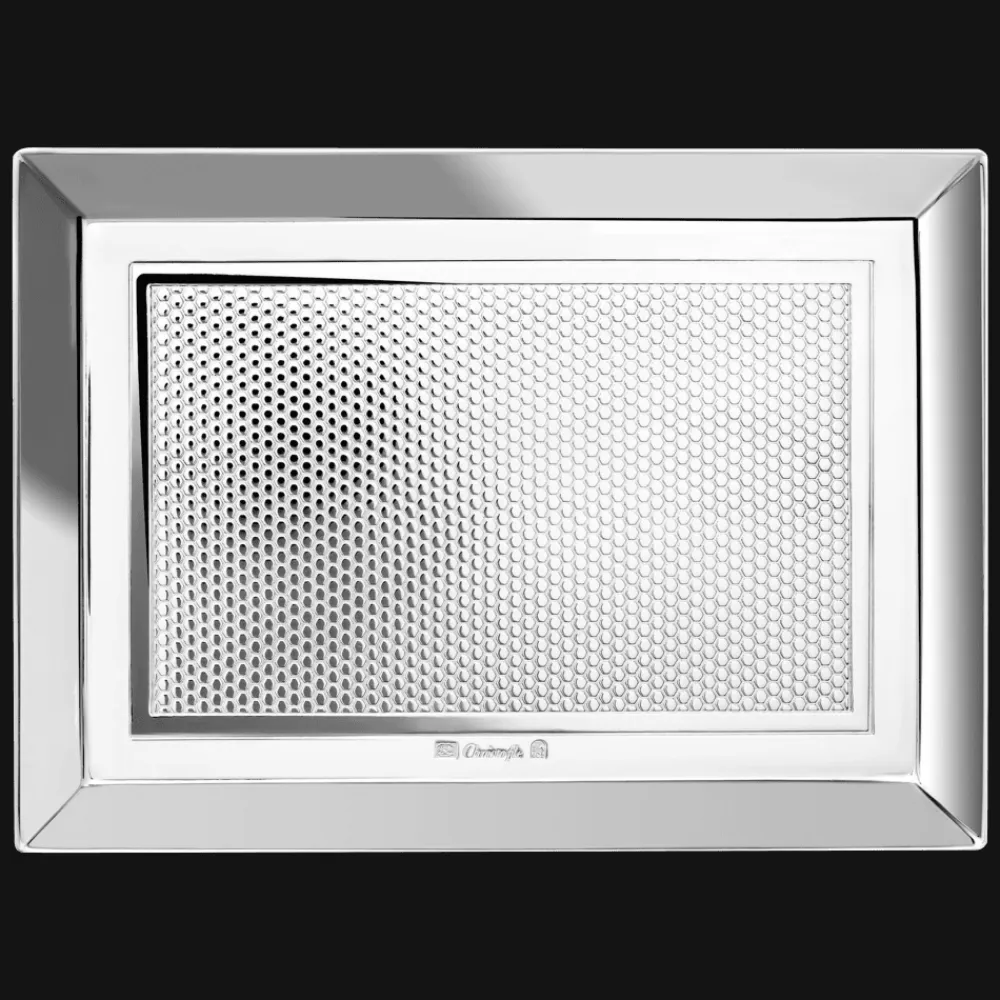 Christofle Silver-Plated Business Card Tray - 5 x 3.5 in