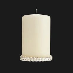 Christofle Silver-Plated Candle Holder