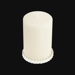 Christofle Silver-Plated Candle Holder