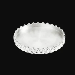 Christofle Silver-Plated Candle Holder