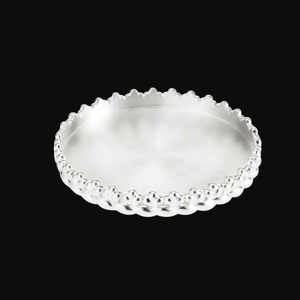 Christofle Silver-Plated Candle Holder