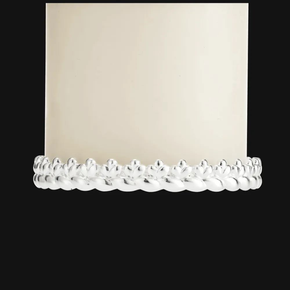 Christofle Silver-Plated Candle Holder