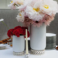 Christofle Silver-Plated Candle Holder + Odorless Candlestick