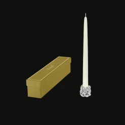 Christofle Silver-Plated Candle Holder + Odorless Candlestick