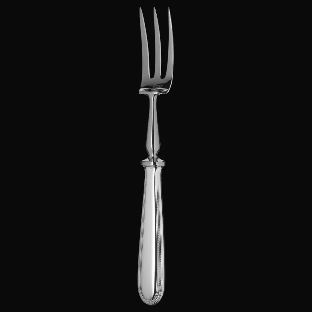 Christofle Silver-Plated Carving Fork