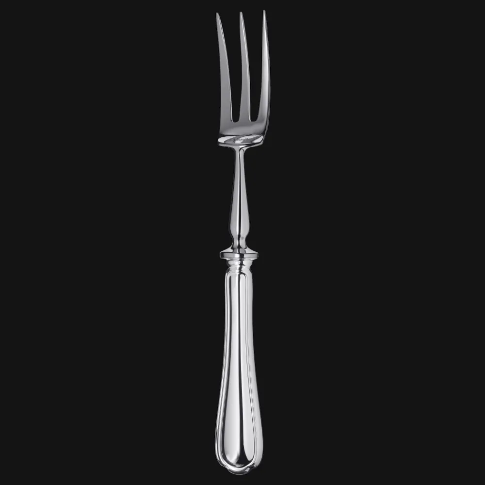 Christofle Silver-Plated Carving Fork