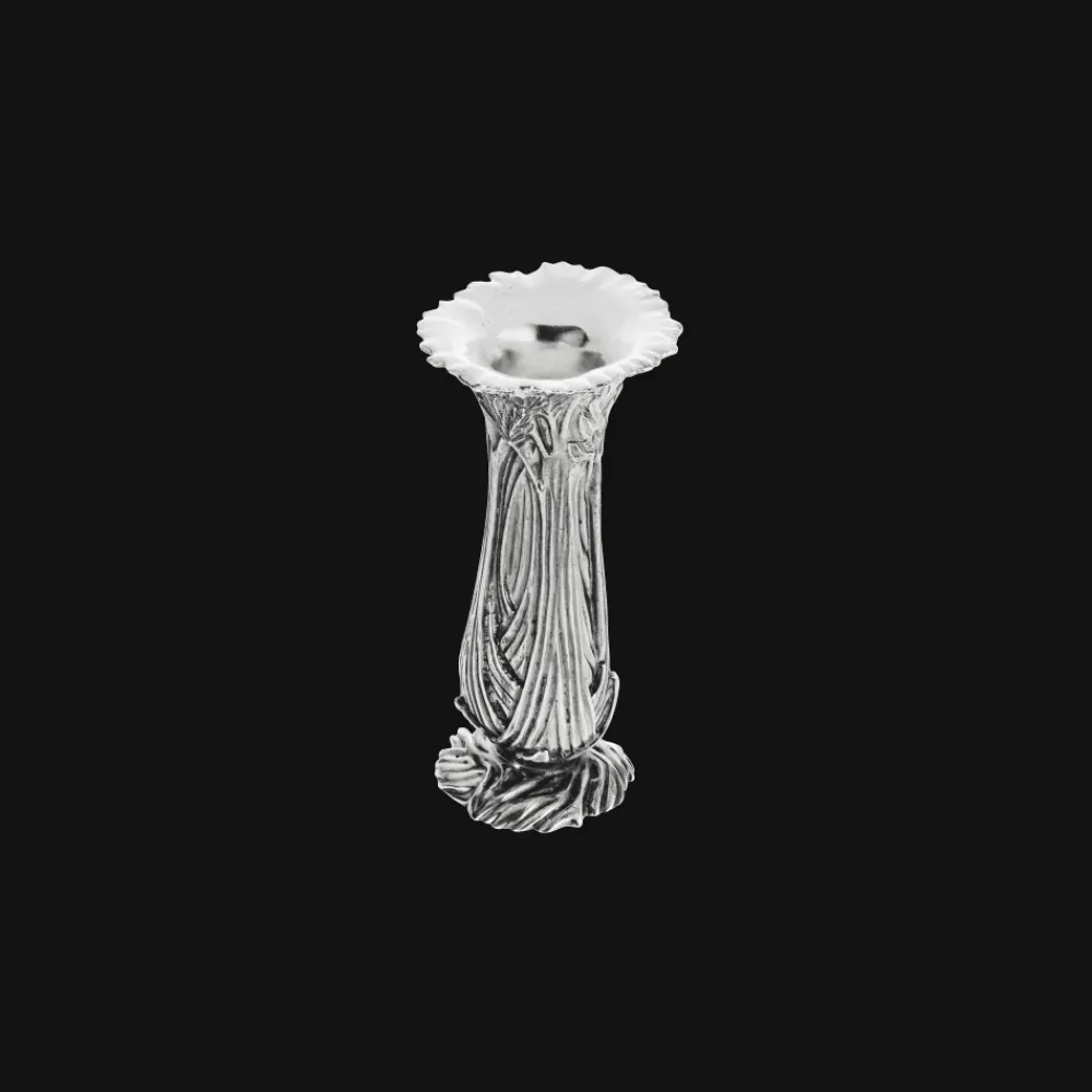 Christofle Silver-Plated Celery Shape Vase