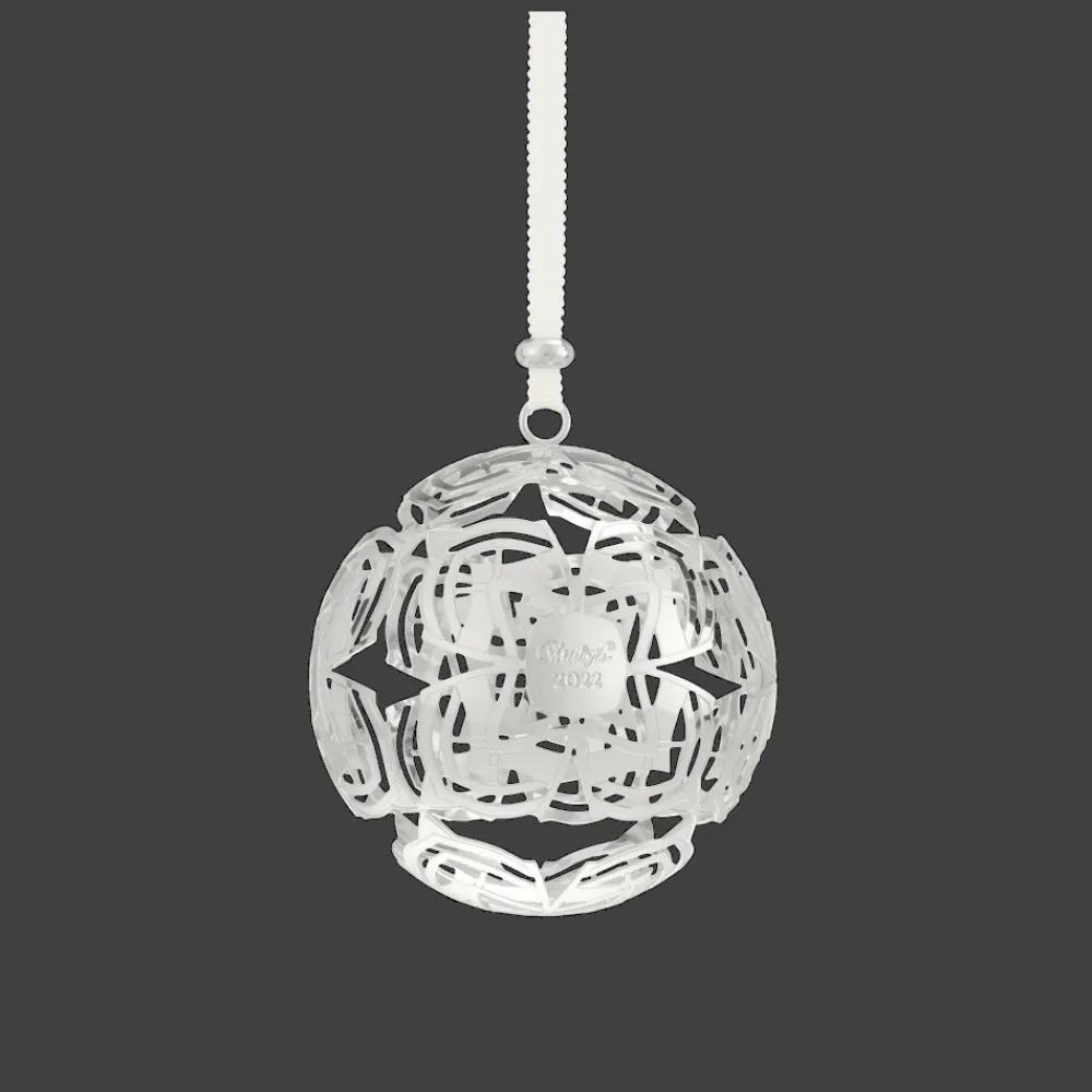 Christofle Silver-Plated Christmas Ornament 2022 Edition