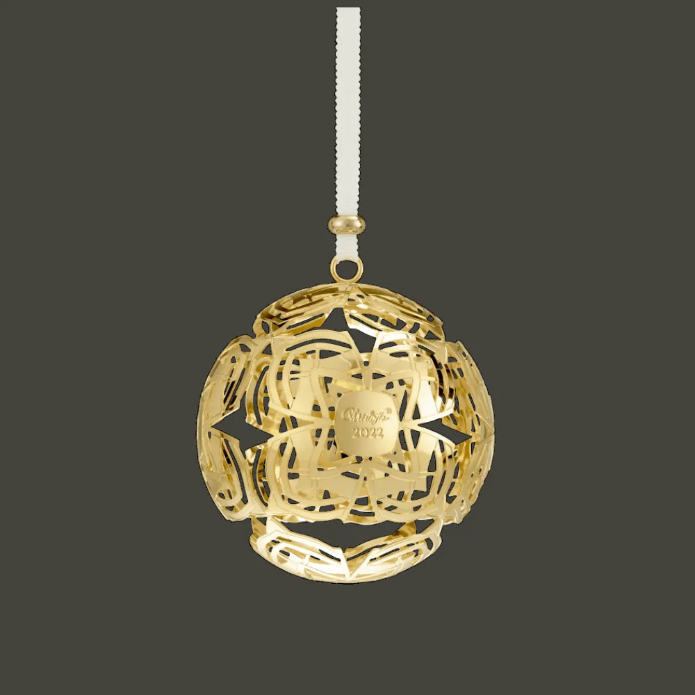 Christofle Silver-Plated Christmas Ornament 2022 Edition - Gold