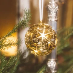 Christofle Silver-Plated Christmas Ornament 2022 Edition - Gold
