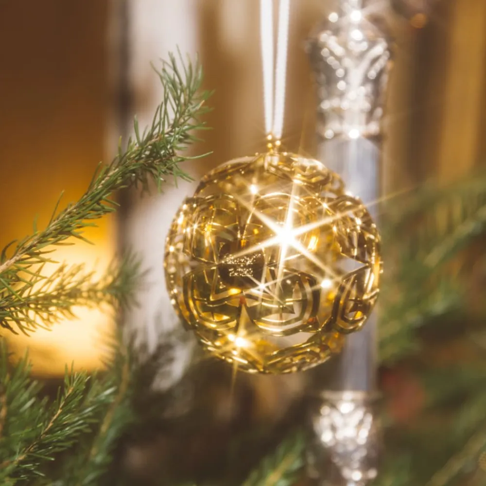 Christofle Silver-Plated Christmas Ornament 2022 Edition - Gold