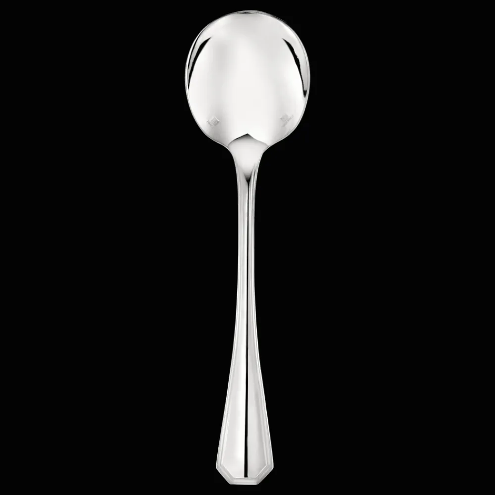 Christofle Silver-Plated Cream Soup Spoon
