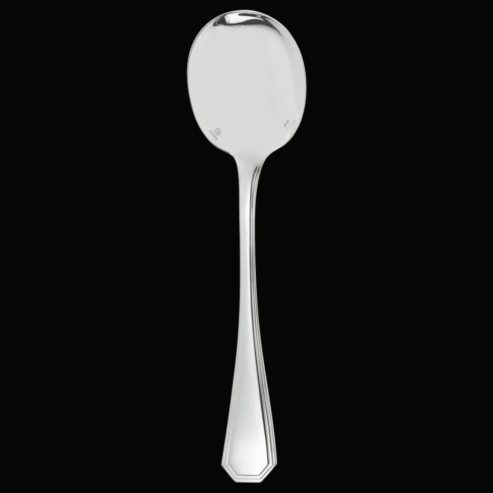 Christofle Silver-Plated Cream Soup Spoon