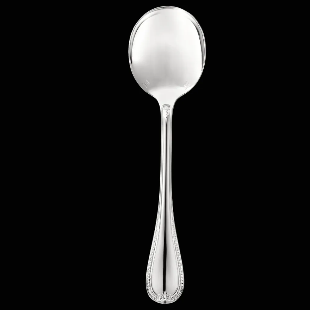 Christofle Silver-Plated Cream Soup Spoon