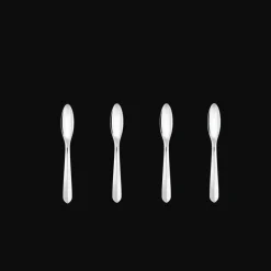 Christofle Silver-Plated Espresso Spoons - Set of 4