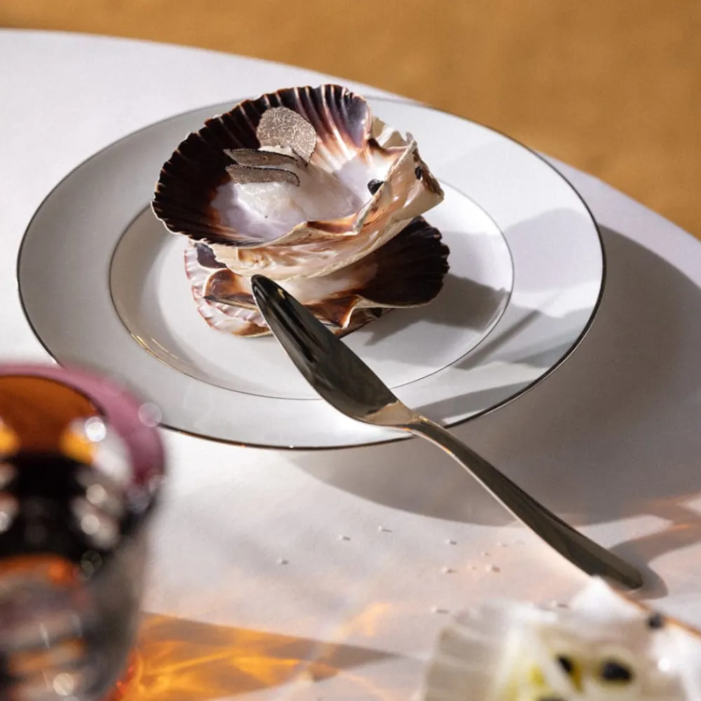 Christofle Silver-Plated Fish-Sauce Knife