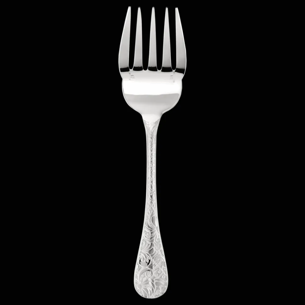 Christofle Silver-Plated Fish Serving Fork