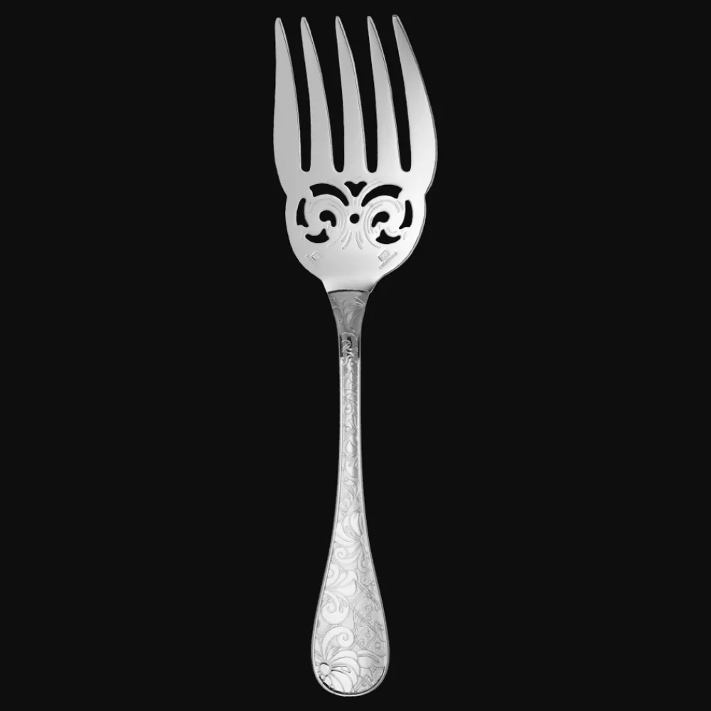 Christofle Silver-Plated Fish Serving Fork