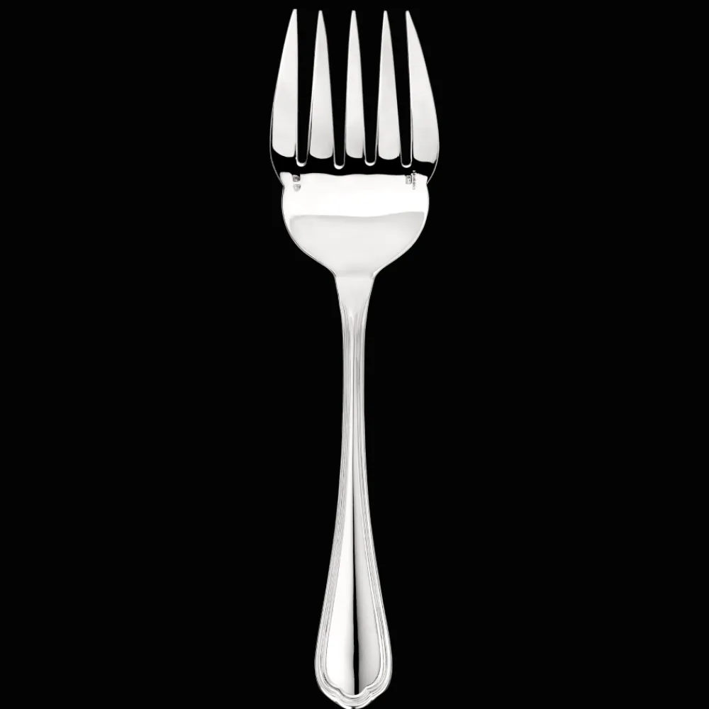 Christofle Silver Plated Fish Serving Fork