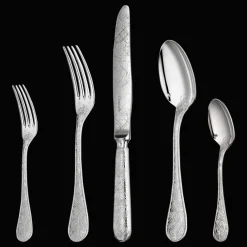 Christofle Silver-Plated Five Piece Flatware Set