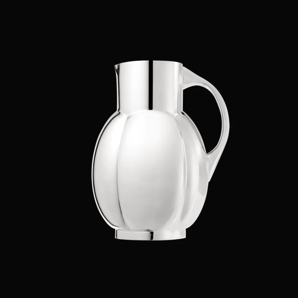 Christofle Silver-plated Four-part Water Pitcher "Normand"
