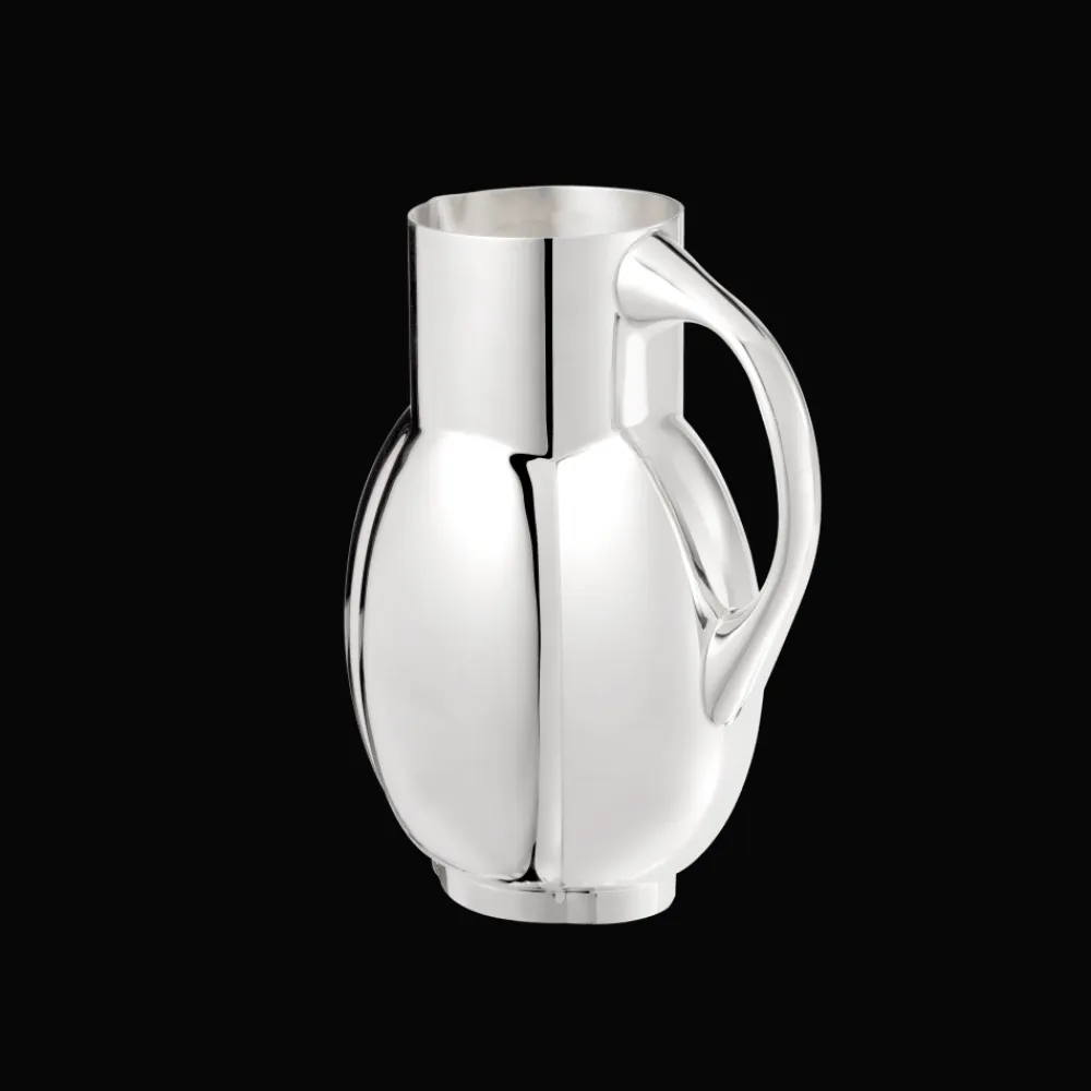 Christofle Silver-plated Four-part Water Pitcher "Normand"
