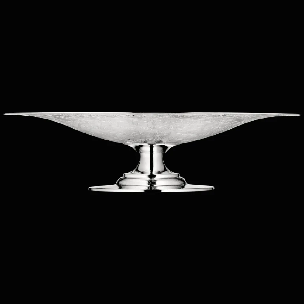 Christofle Silver-Plated Fruit Bowl with Pedestal Base