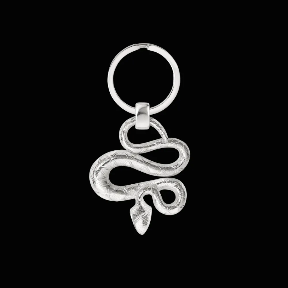 Christofle Silver-Plated Key Ring