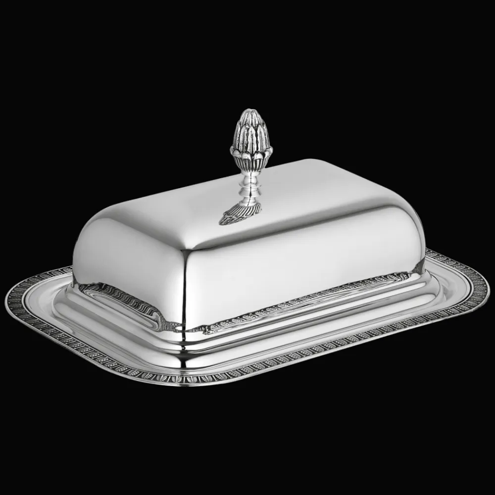 Christofle Silver-Plated Lidded Butter Dish