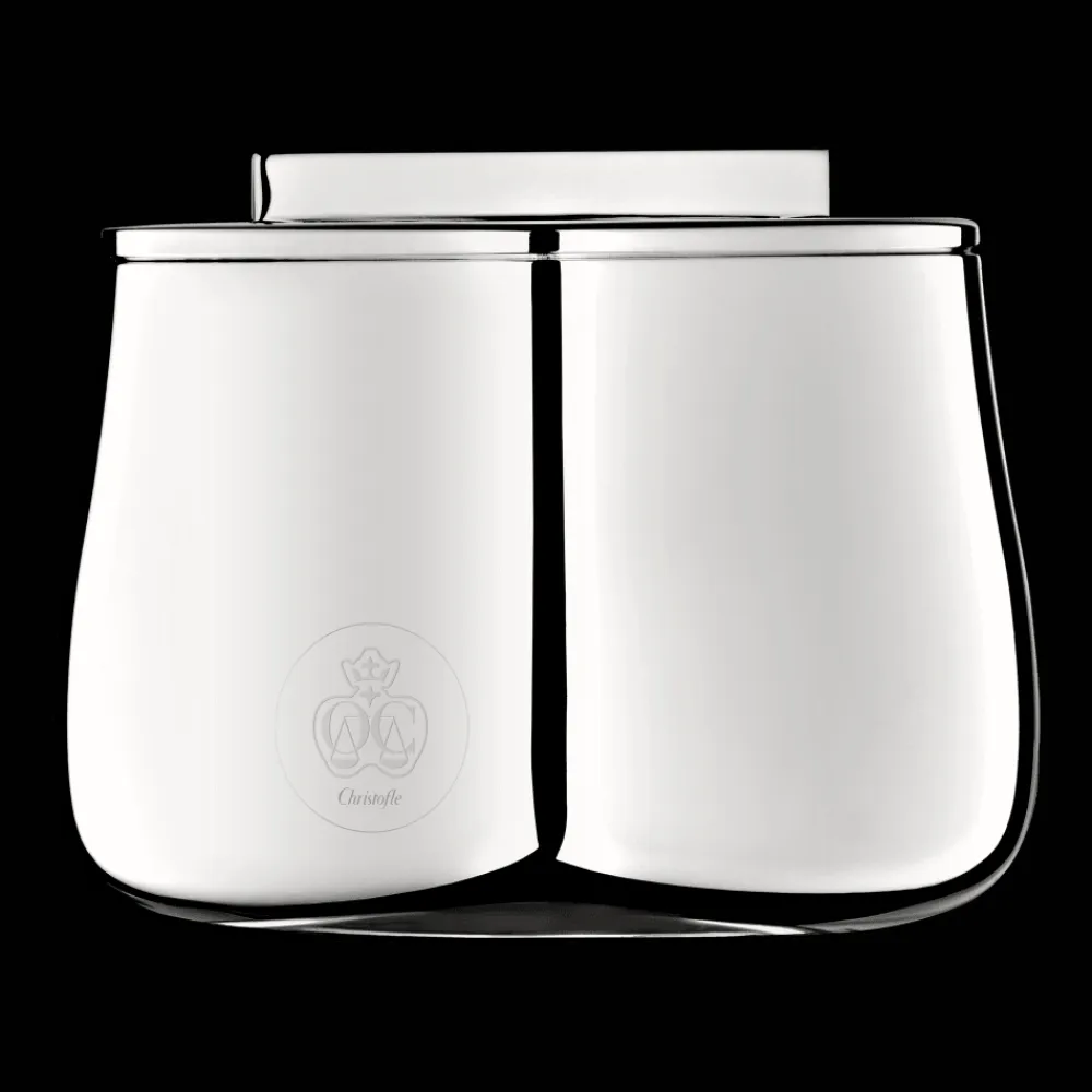 Christofle Silver-Plated Lidded Sugar Bowl