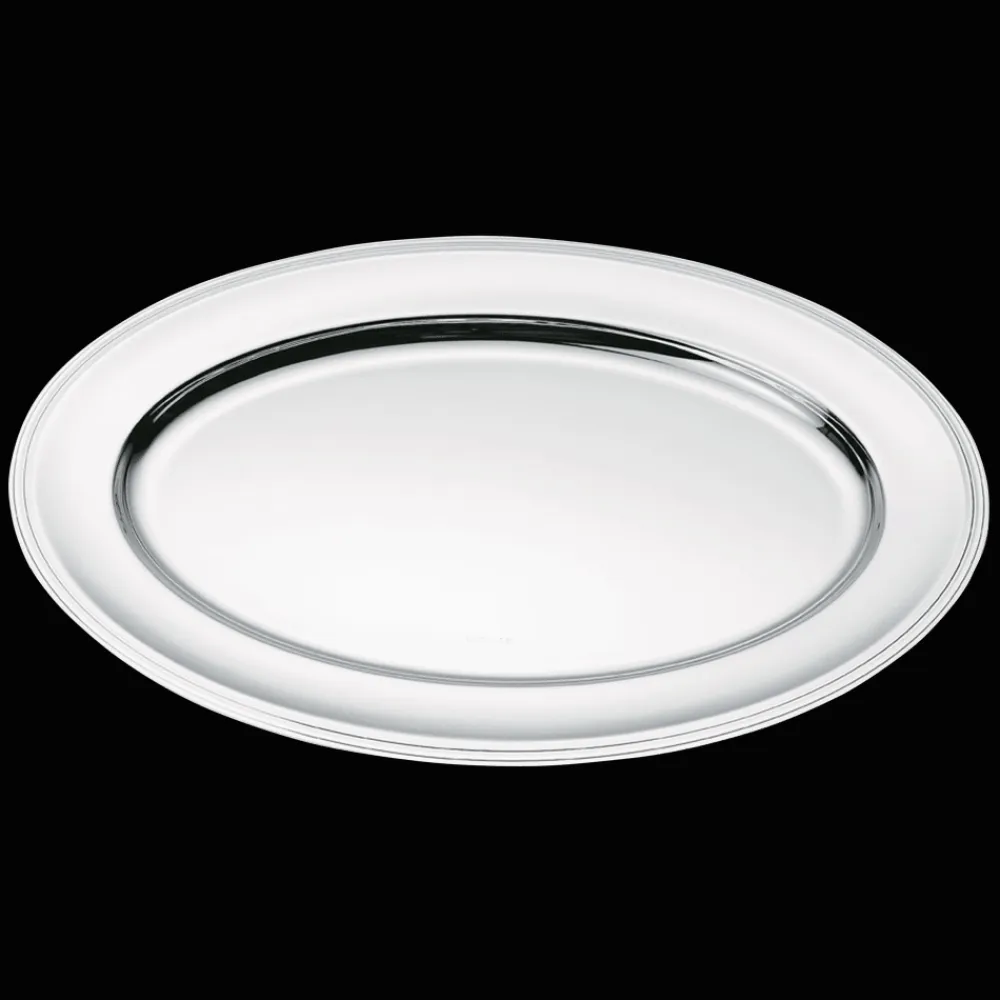 Christofle Silver-Plated Oval Entrée Platter - 18 in