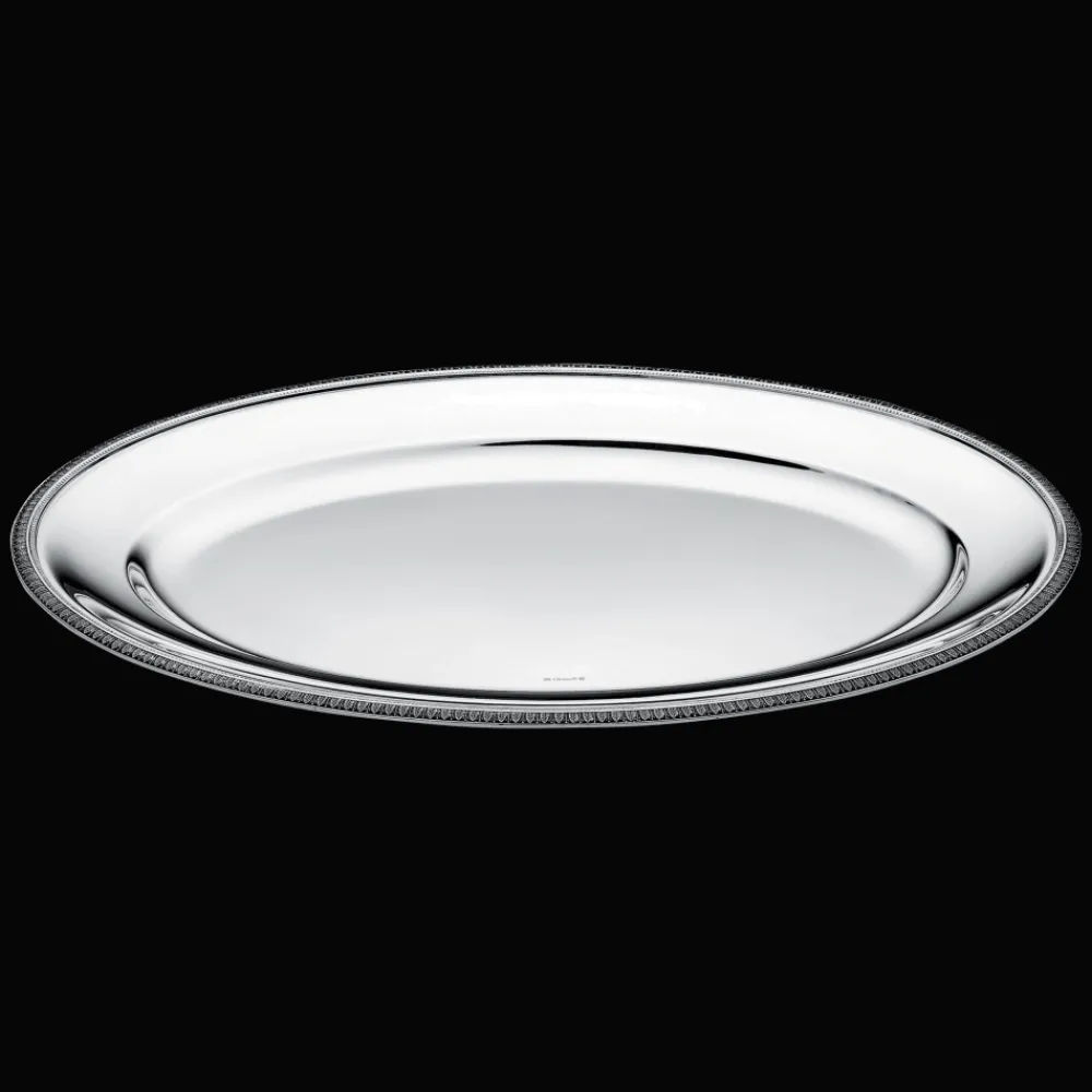 Christofle Silver-Plated Oval Platter 18 in
