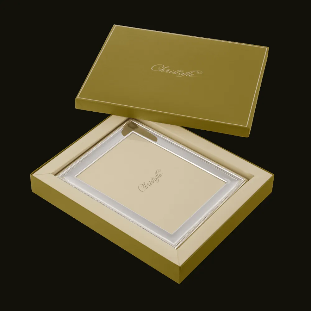 Christofle Silver-Plated Picture Frame - 7 x 9 in