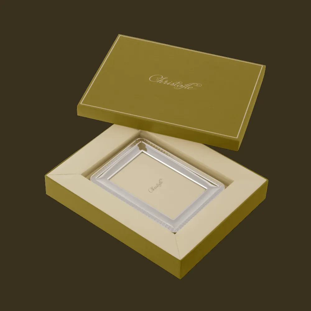 Christofle Silver-Plated Picture Frame - 3.5 x 5 in