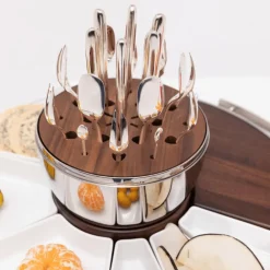 Christofle Silver-Plated 24-Piece Appetizer Set