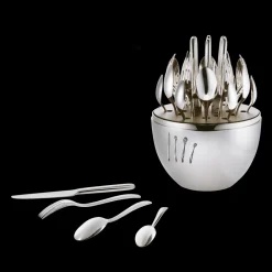 Christofle Silver-Plated 24-Piece Dessert Set